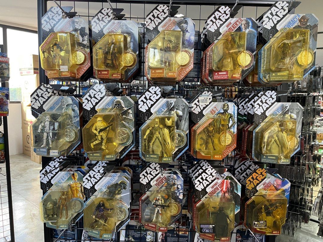 Star wars action figures for sale the saga collection trilogy star