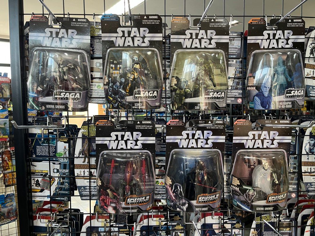 Star wars action figures for sale the saga collection trilogy star