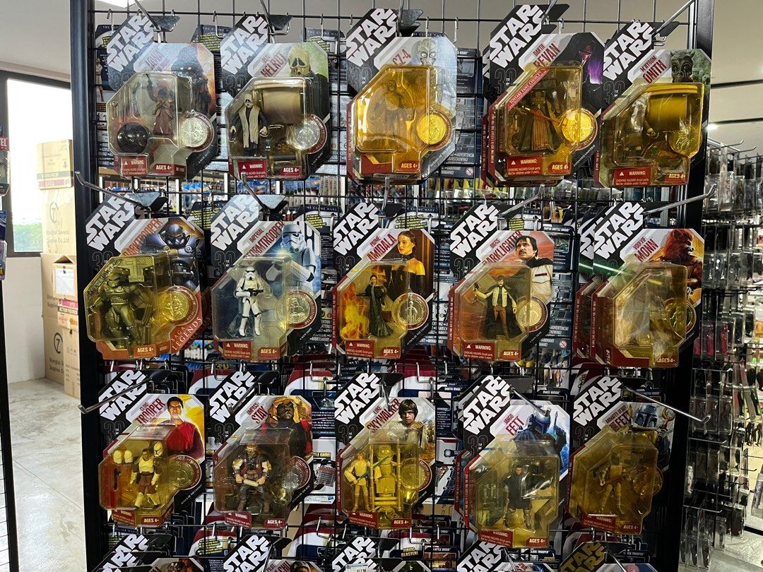 Star wars action figures for sale the saga collection trilogy star