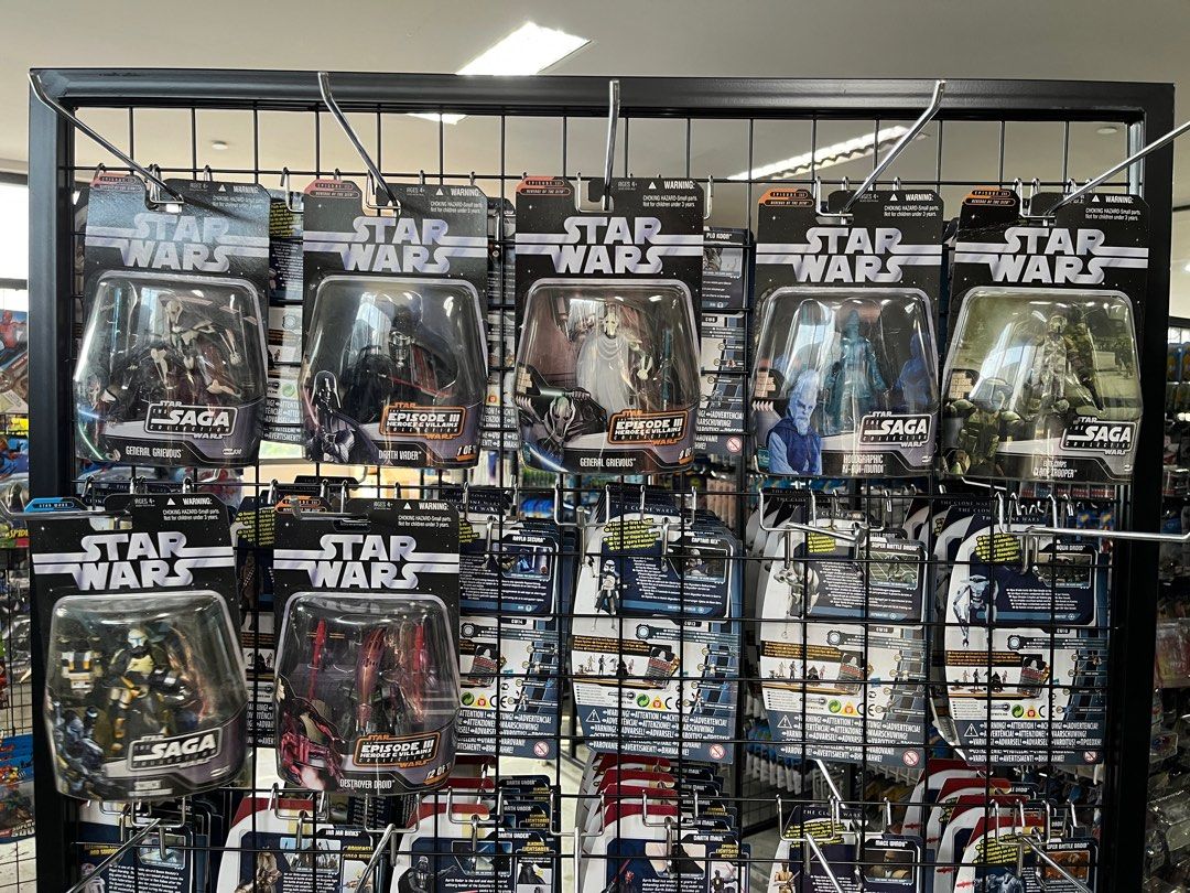 Star wars action figures for sale the saga collection trilogy star