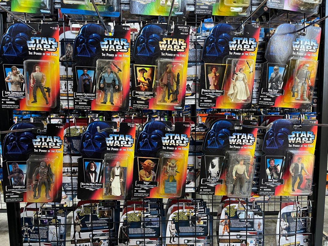 Star wars action figures for sale the saga collection trilogy star