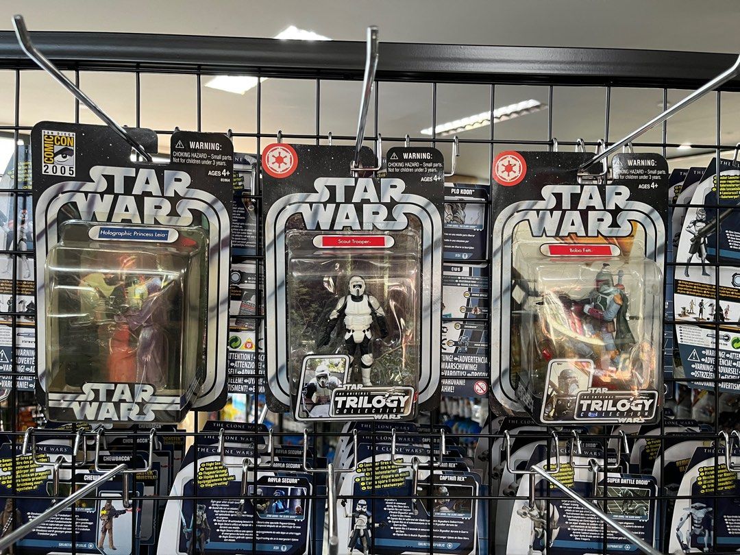 Star wars action figures for sale the saga collection trilogy star