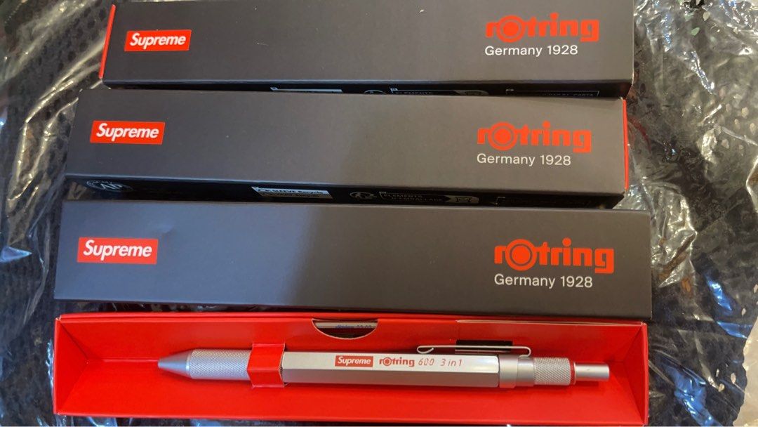 2024格安Supreme rOtring 600 3-in-1 ロットリング ボールペン 筆記具