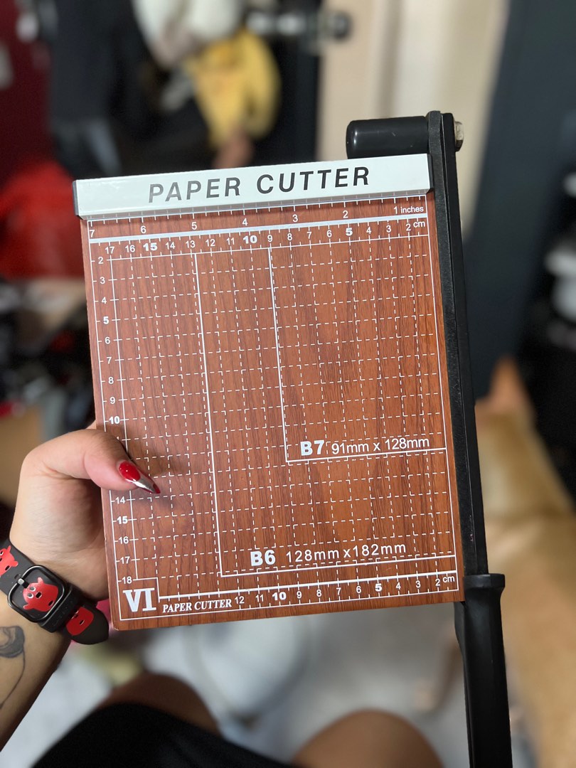 suremark B6 wooden paper cutter slicer, Hobbies & Toys, Stationery