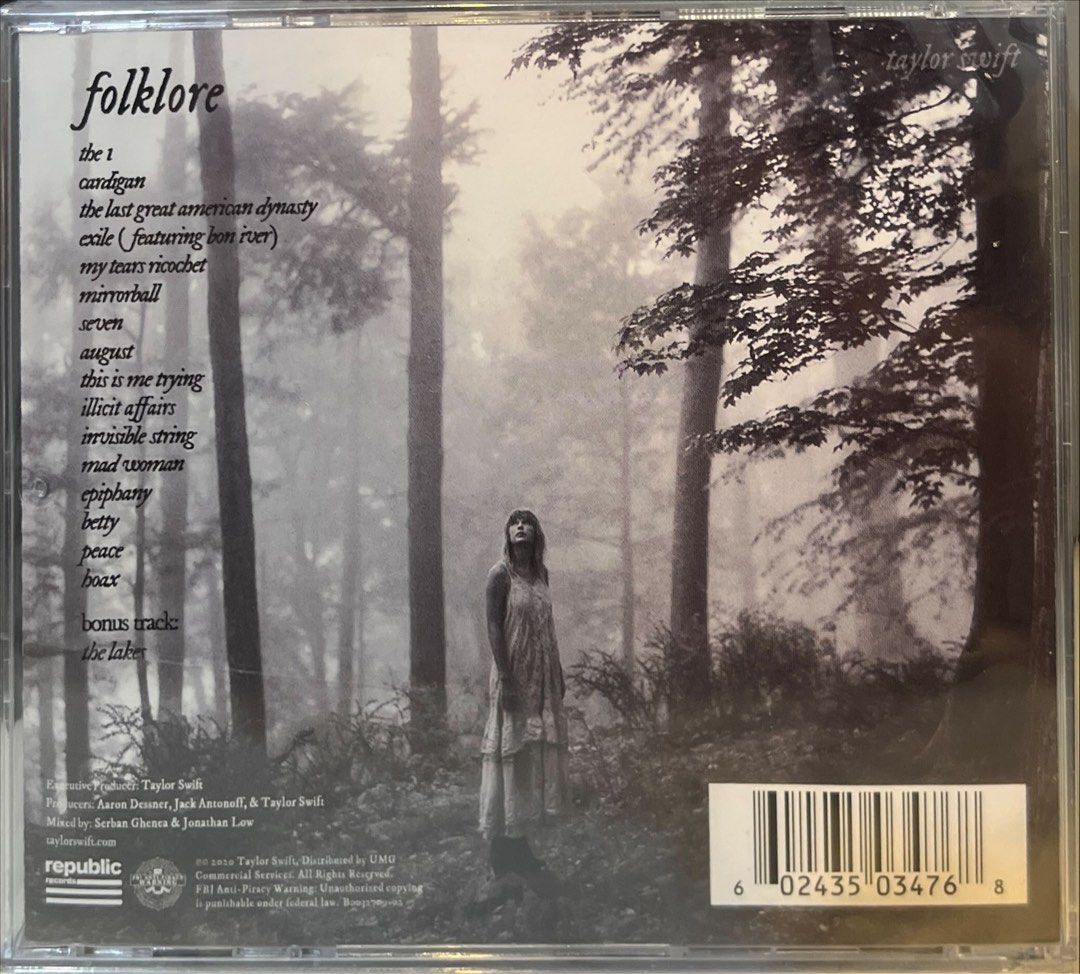 folklore (Deluxe Edition) (CD)