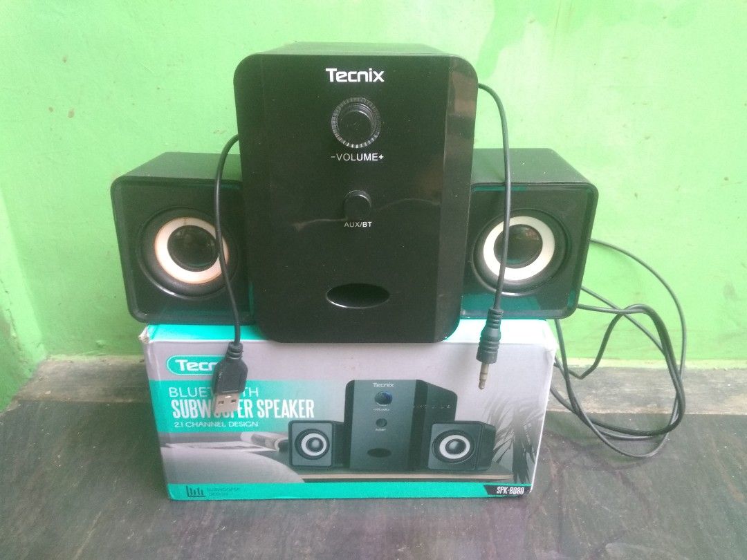 Tecnix Bluetooth Subwoofer Speaker on Carousell