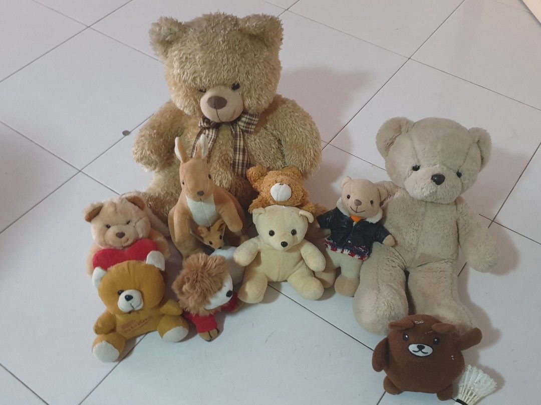 Teddy Bear and friends Hobbies Toys Toys Games on Carousell