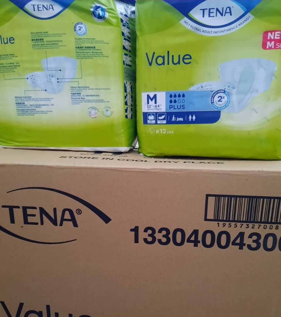 Tena Adult Diaper Brand New, Health & Nutrition, Assistive
