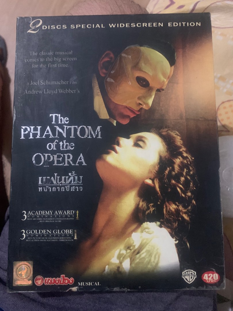 The Phantom Of The Opera DVD on Carousell