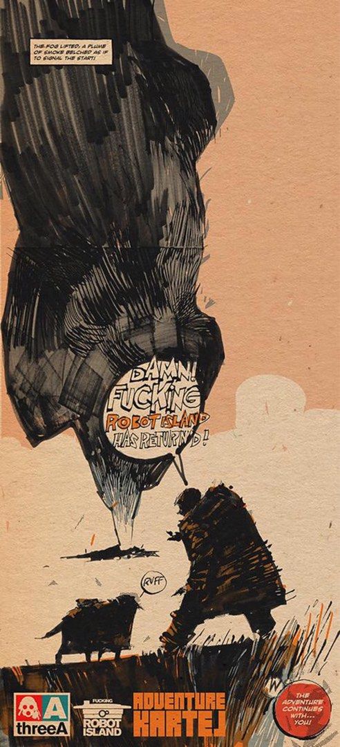 全新熱縮膠從未開封［不散放」ThreeA 3A Ashley Wood ADVENTURE