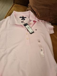 Tommy hilfiger slim fit polo T for ladies - Pink