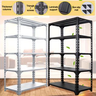 Triangular Steel Shelf 5 Layer Rack Metal Rack Steel Storage Shelves Metal Shelf at 50% off