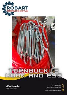 TURNBUCKLE HOOK AND EYE