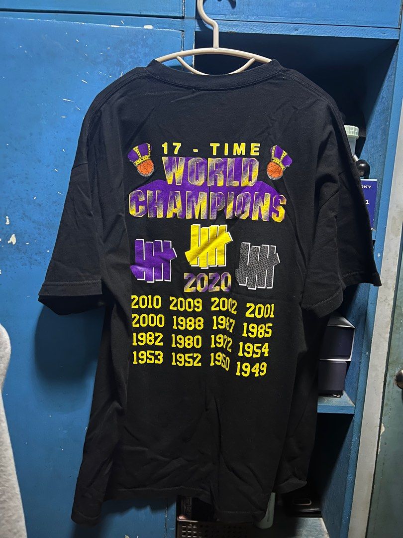 Undefeated clearance lakers shirt