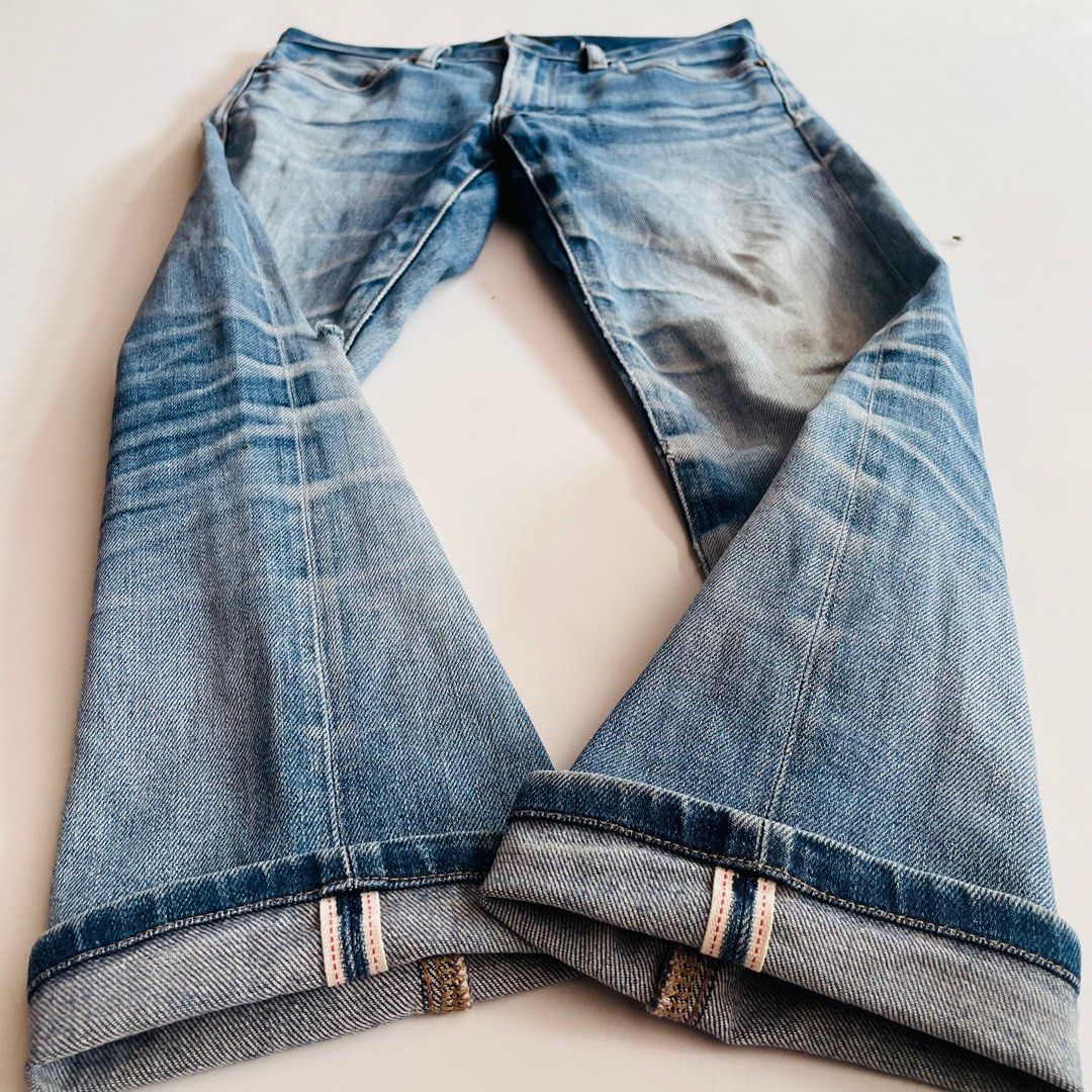 Uniqlo selvedge denim deals fade