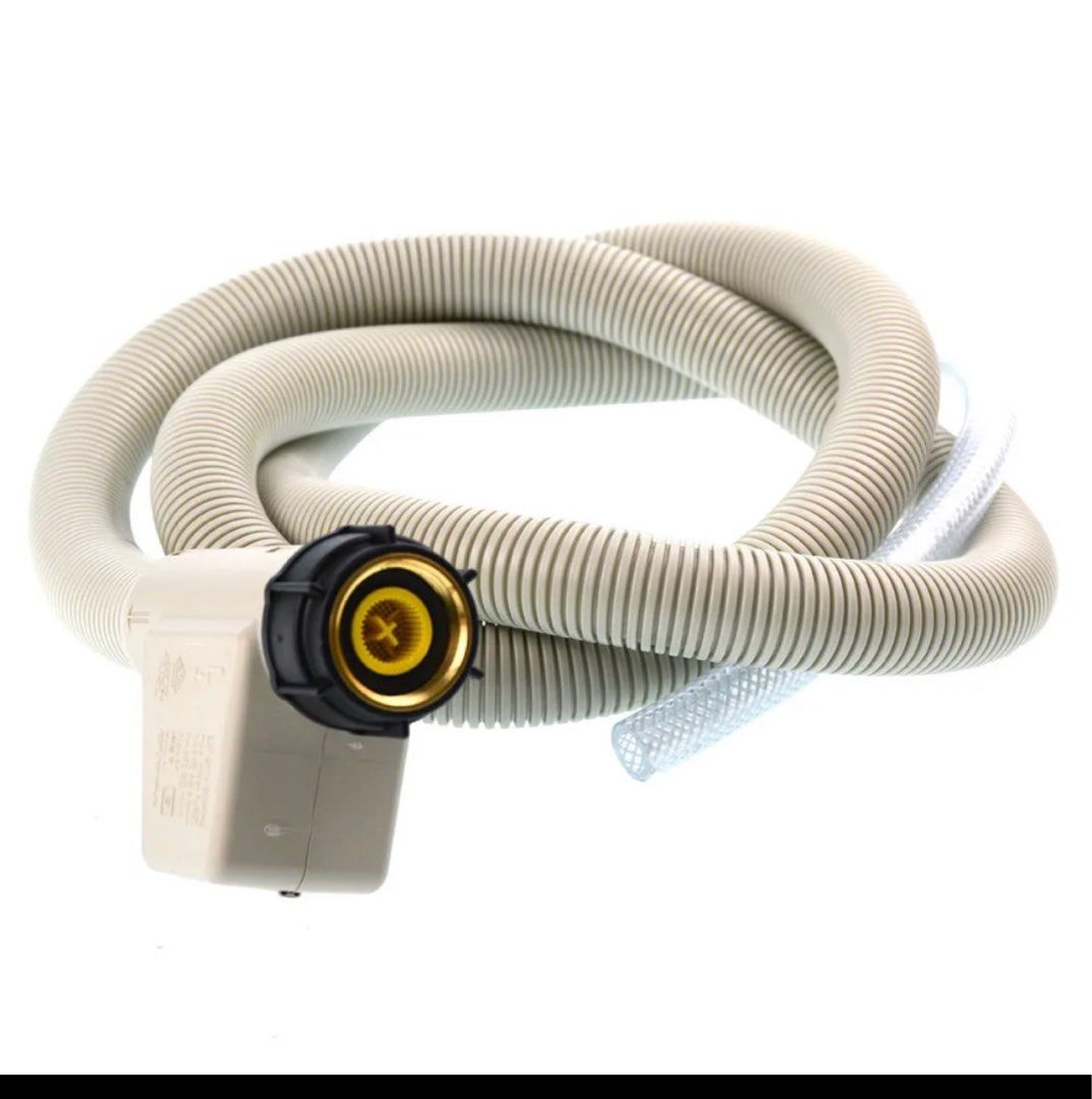 Universal Cold Water Dishwasher and Washing Machine Bosch Aquastop Inlet  Hose - 196cm, TV u0026 Home Appliances, Washing Machines and Dryers on Carousell