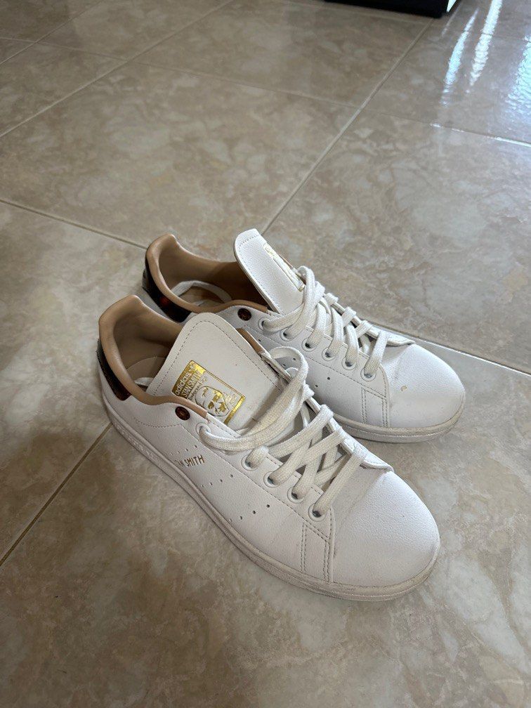 US 7 Adidas Tortoiseshell Stan Smith, Women's Fashion, Footwear, Sneakers  on Carousell
