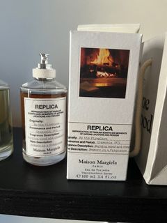 Maison Margiela Replica By The Fireplace Set Perfume 30ml + 3.4oz / 100ml  Refill