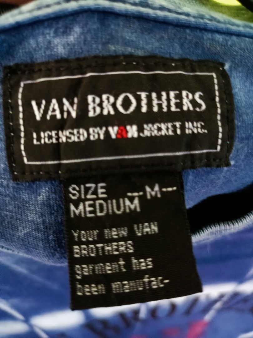 Van Bro Van Brother's Vintage looking number 63, Men's Fashion, Tops & Sets ...