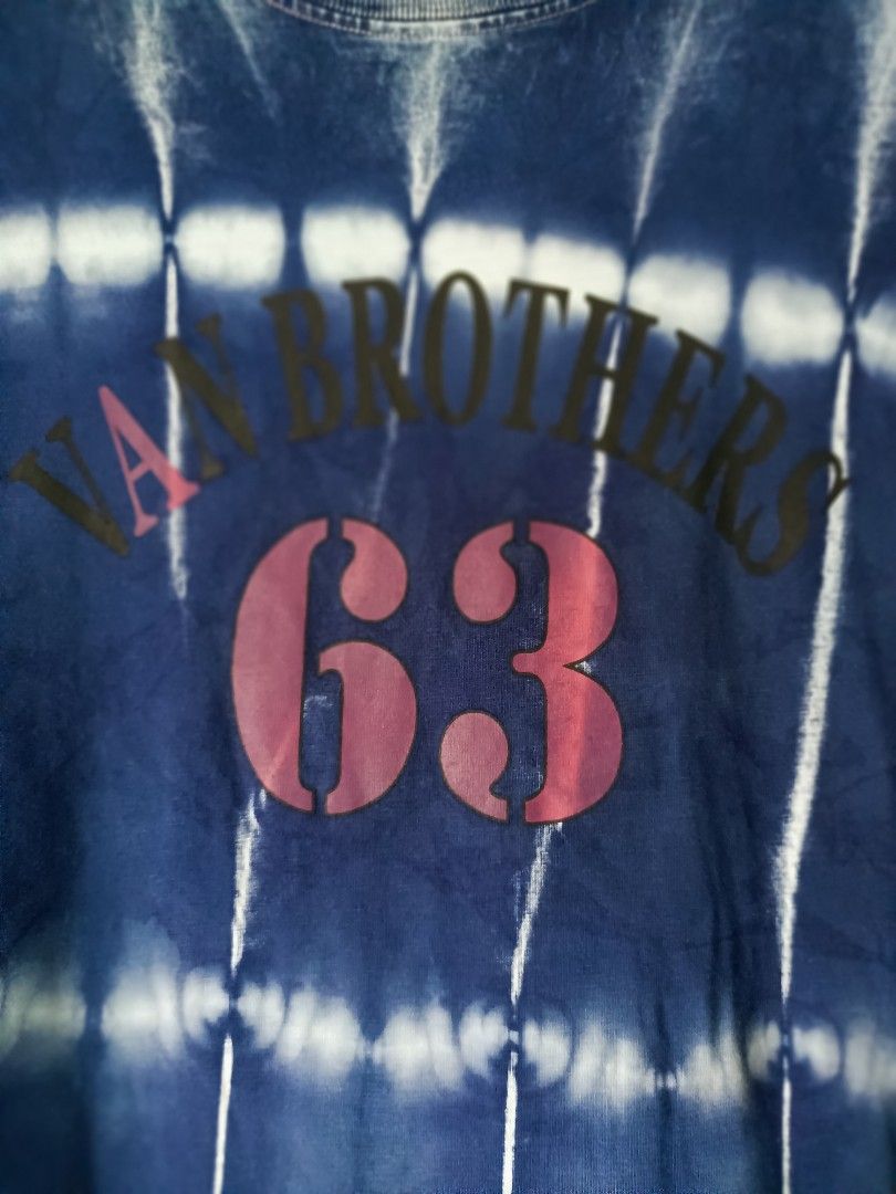 Van Bro Van Brother's Vintage looking number 63, Men's Fashion, Tops & Sets ...
