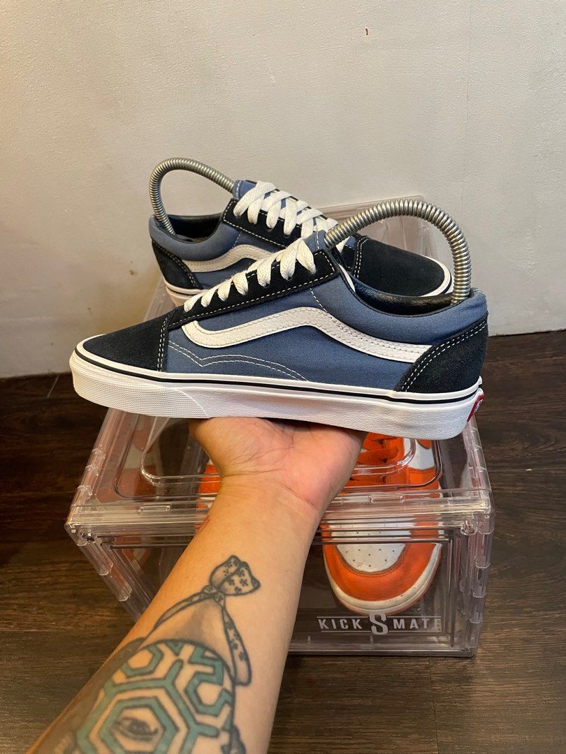Vans Supreme Old School Denim Blue (Limited Edition), Women's Fashion,  Footwear, Sneakers on Carousell