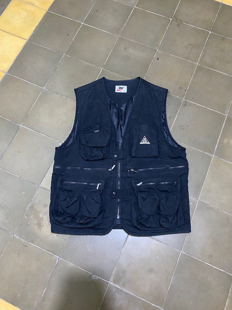 Nike ACG Skull Peak PrimaLoft Reversible Vest Black Purple FV8694 010 Sz  Large | eBay
