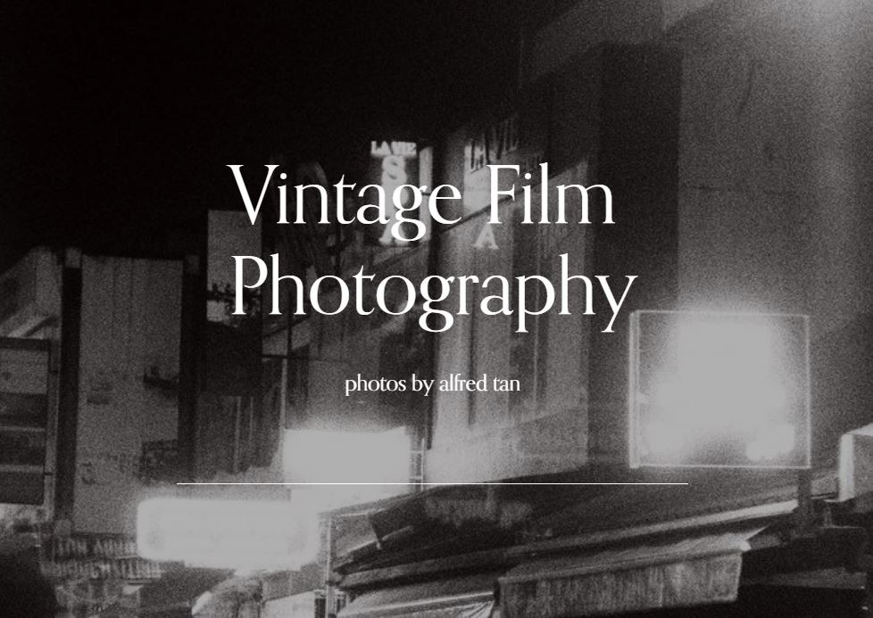 Vintage Film Photography classes & services, Lifestyle Services