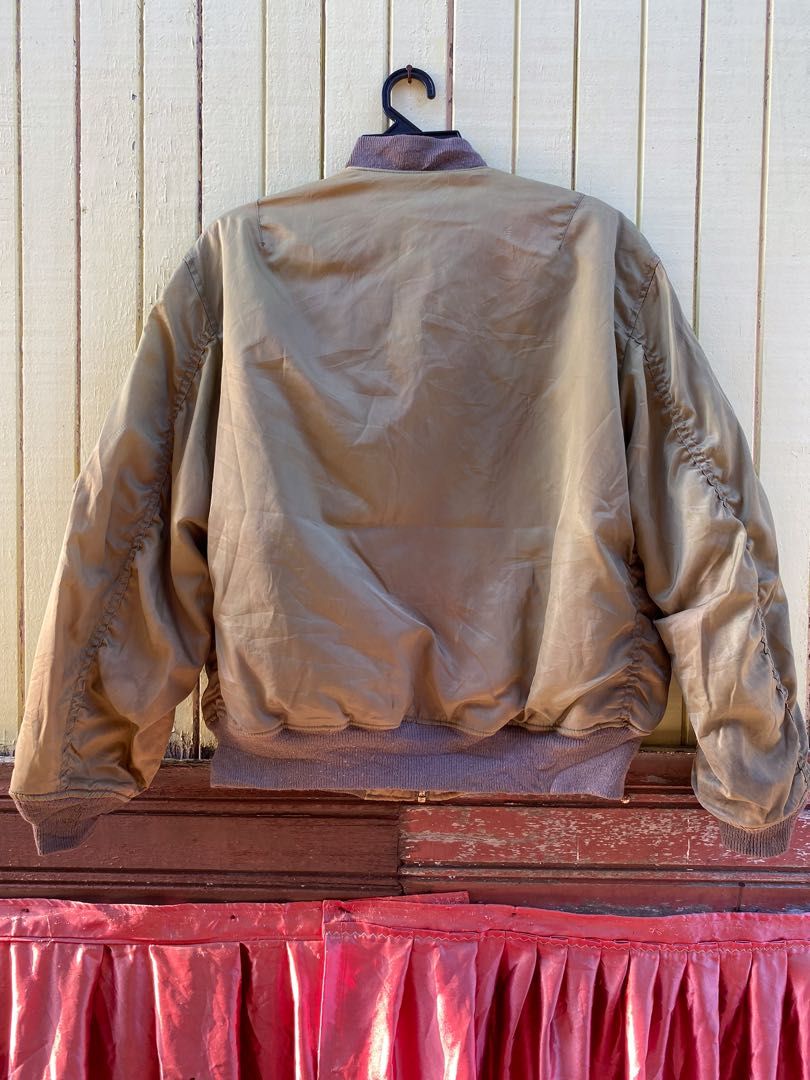 Vintage Us Army Bomber Jacket, Men's Fashion, Coats, Jackets and Outerwear on Carousell