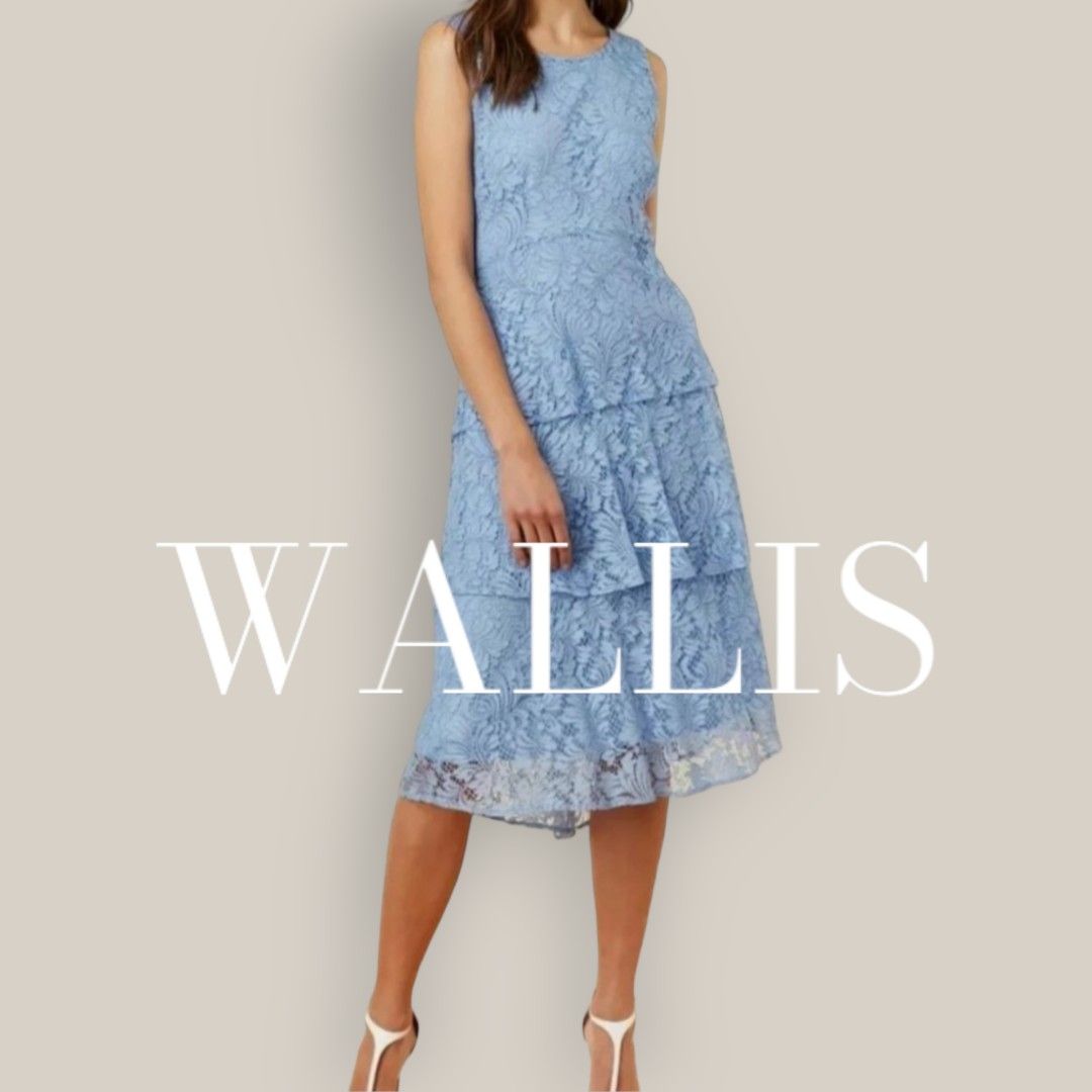 Wallis UK Lace Tiered Dress BRAND NEW SIZE S Women s Fashion Dresses Sets Dresses on Carousell