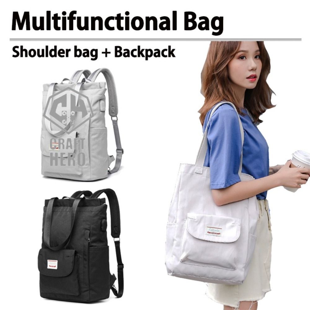 Canvas laptop backpack women's online