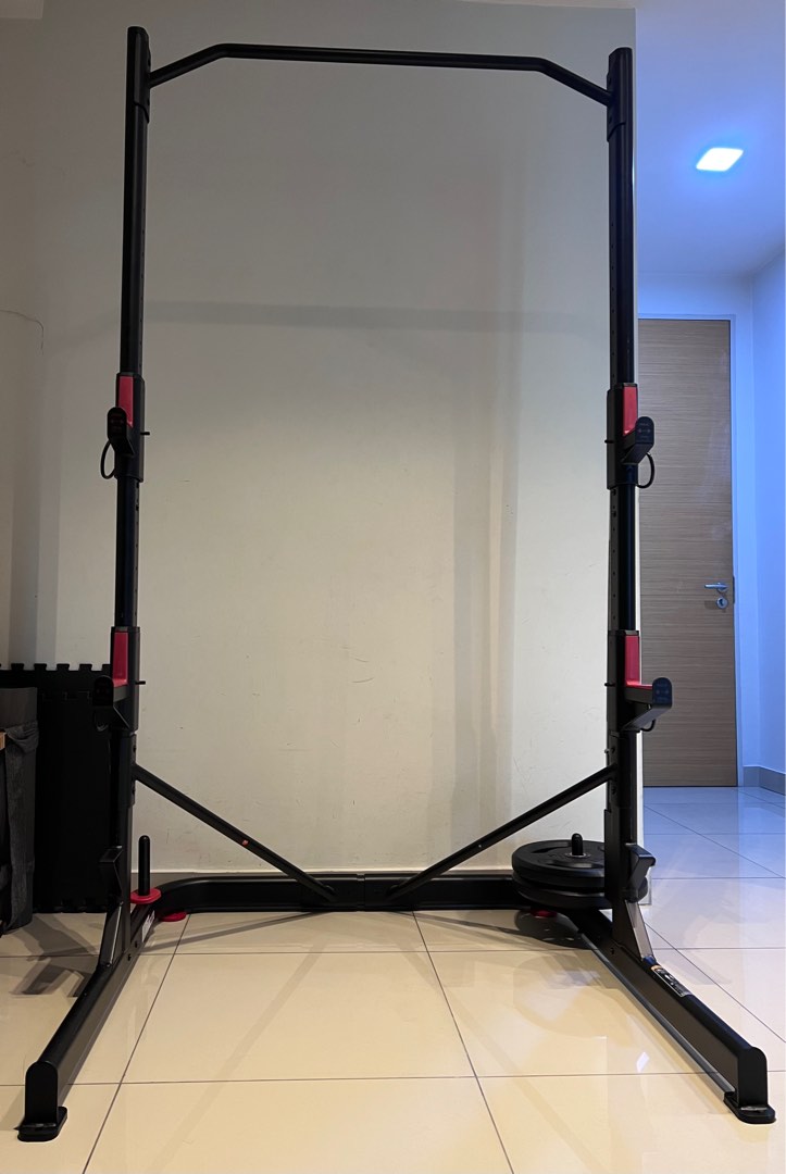 Weight training squats rack chin ups, Sports Equipment, Exercise