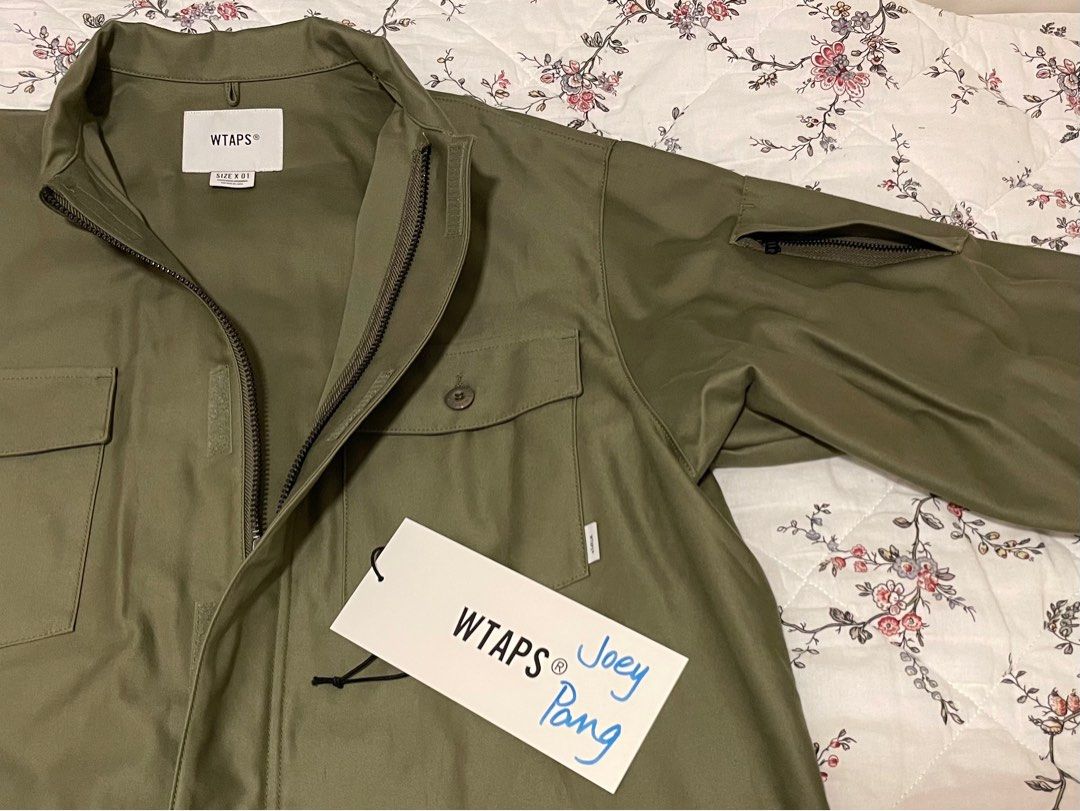 WTAPS 21AW FLYERS/OLIVE DRAB/Size 1, 男裝, 外套及戶外衣服- Carousell