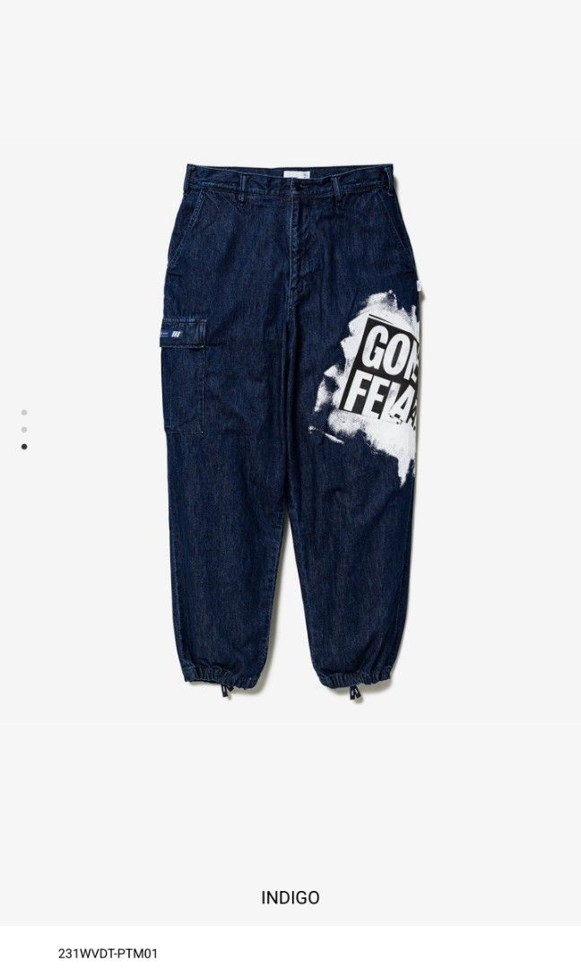 無料配達 WTAPS MILT2001 TROUSERS DENIM L agapeeurope.org