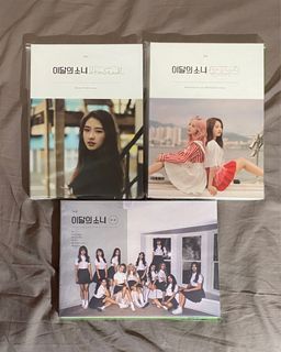 Loona Monthly Girl ++ Limited Edition B Ver. CD Album + Photocard Set K-POP