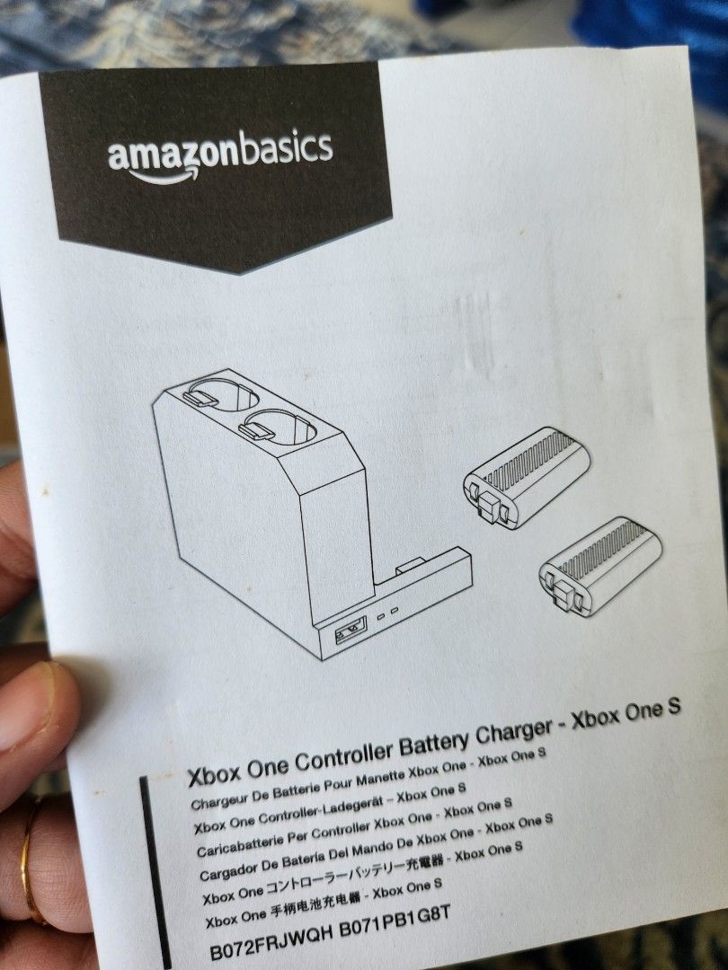 Amazonbasics xbox one controller charger discount