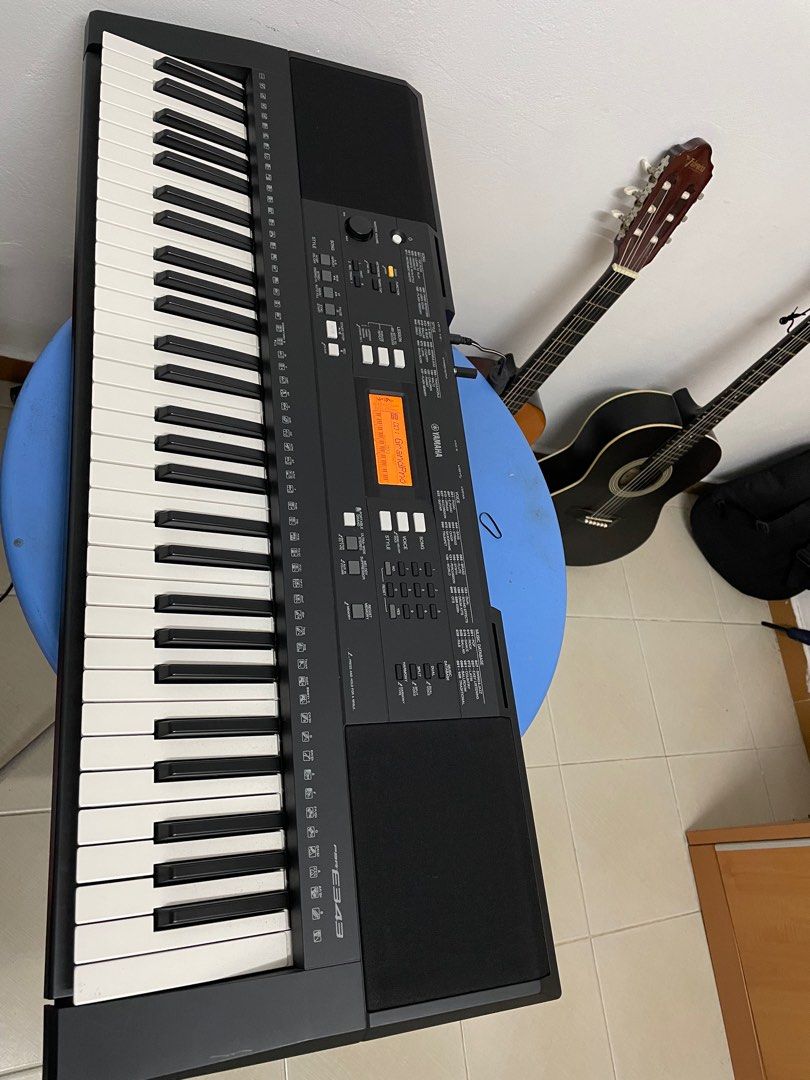 Yamaha PSR E343 , Hobbies & Toys, Music & Media, Musical Instruments on ...
