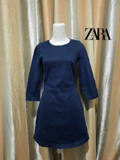 ZARA TRF Denim Mini Dress