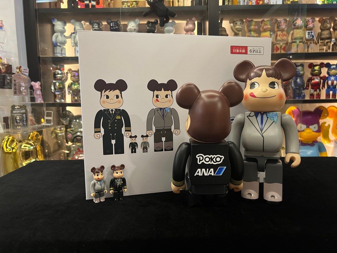 BE@RBRICK for ANA CAPTAINペコちゃん 100％ 400