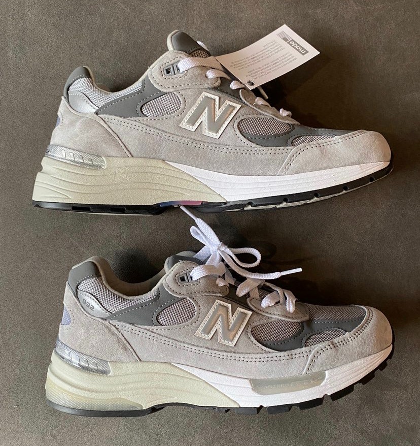 🐱‍💻100%new balance 992元祖灰D寬男女同款M992GR size；36-45, 男裝