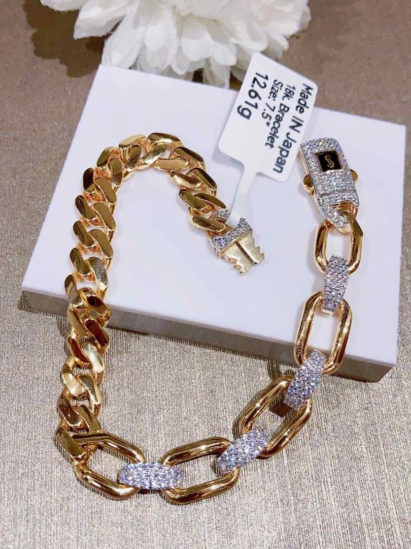 Special Order - Tokyo Bracelet in 18-karat White Gold and Silver main image 1