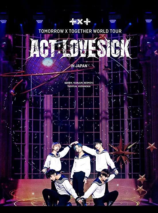 TXT ACT LOVE SICK IN JAPAN 日本初回限定版2 BLU-RAY / 2 DVD