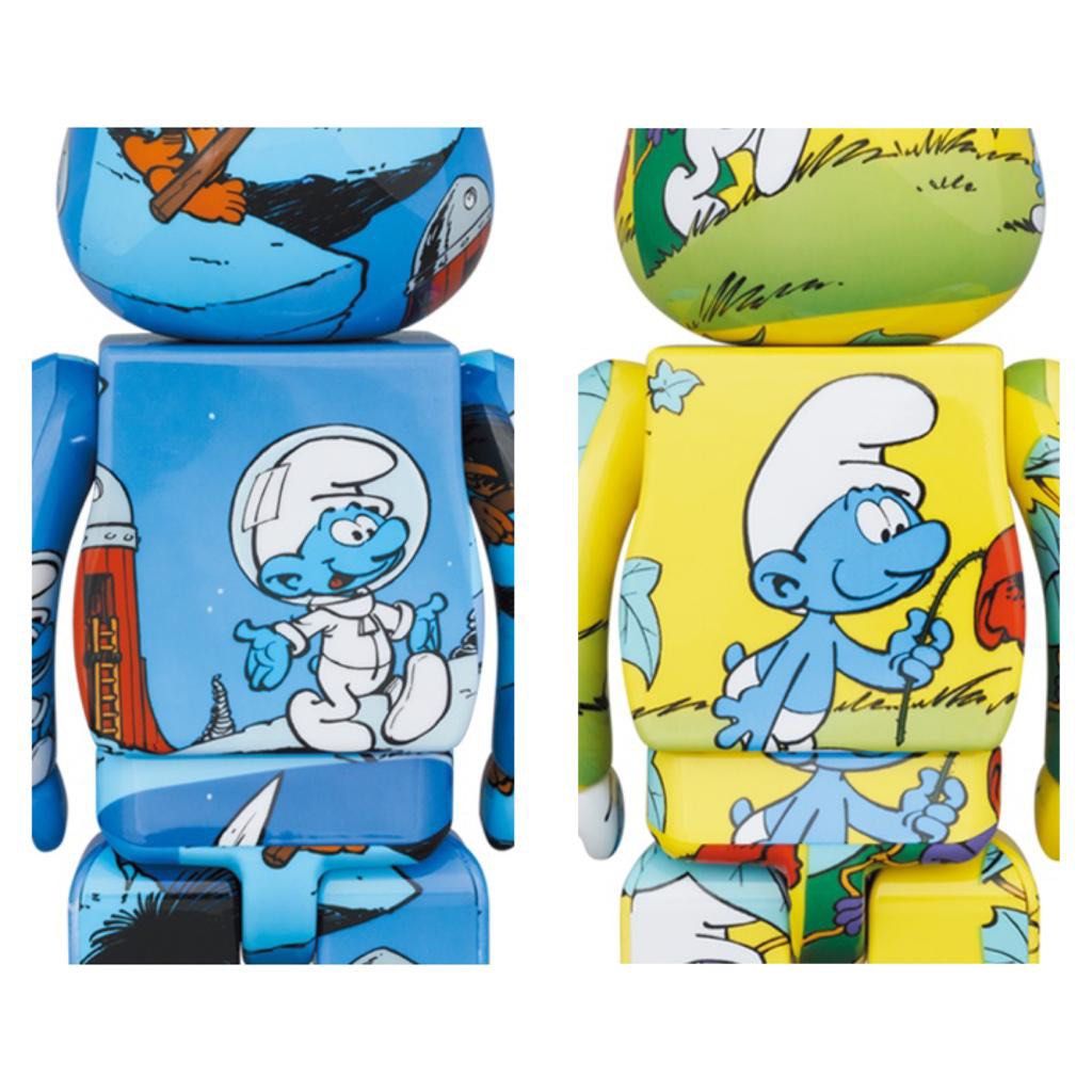 BE@RBRICK The Smurfs Astrosmurf 1000％