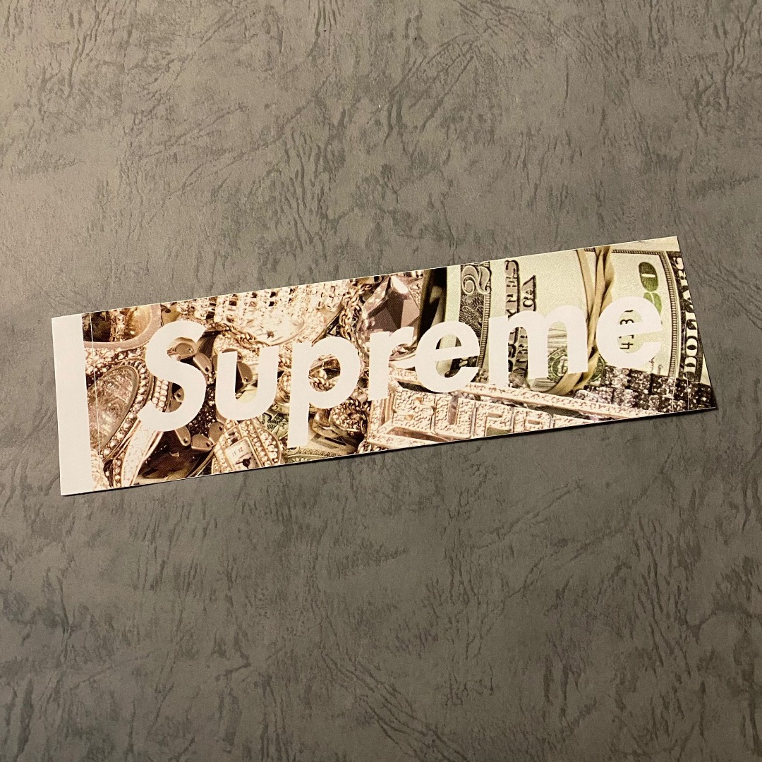 Supreme 2025 dollar sticker