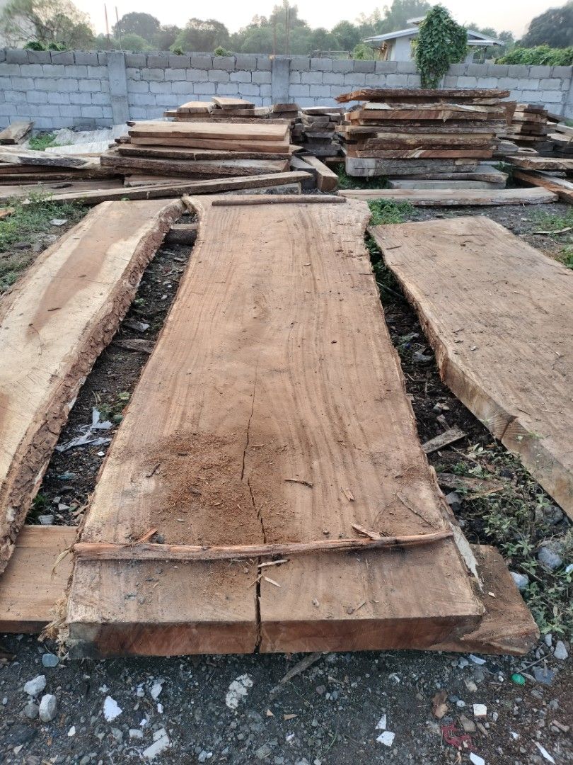 Acacia Wood Slab, Furniture & Home Living, Furniture, Tables & Sets on