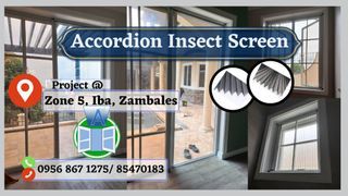 Accordion Insect Screen by Adrian Windoors
