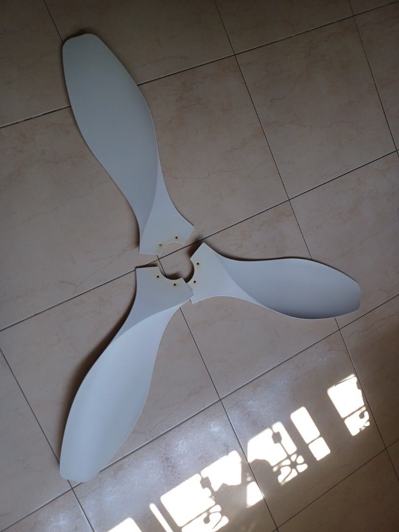 Acrylic fan blades for ceiling fans, Furniture & Home Living, Lighting