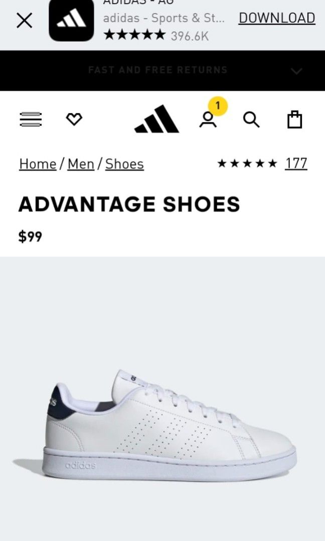 mens adidas sneakers sportscene