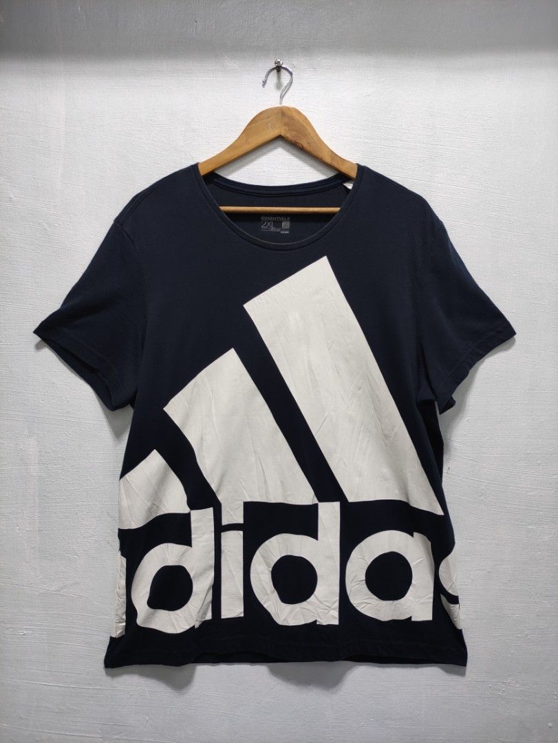 ADIDAS BIG LOGO MOUNTAIN Men s Fashion Tops Sets Tshirts
