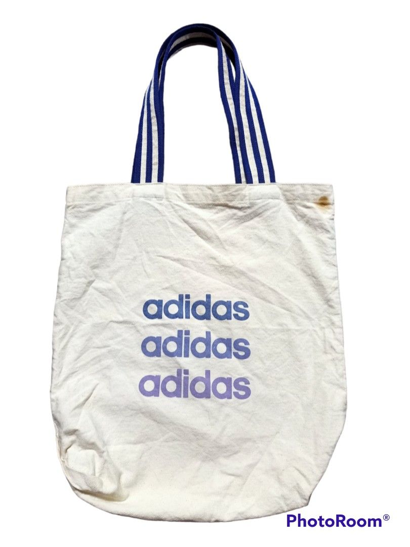 Adidas canvas tote bag hot sale