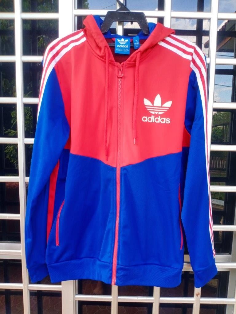 Adidas hooded new arrivals flock jacket